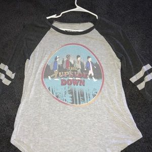 Stranger things baseball tee